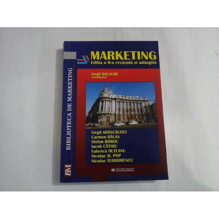 MARKETING - VIRGIL BALAURE MARKETING - VIRGIL BALAURE